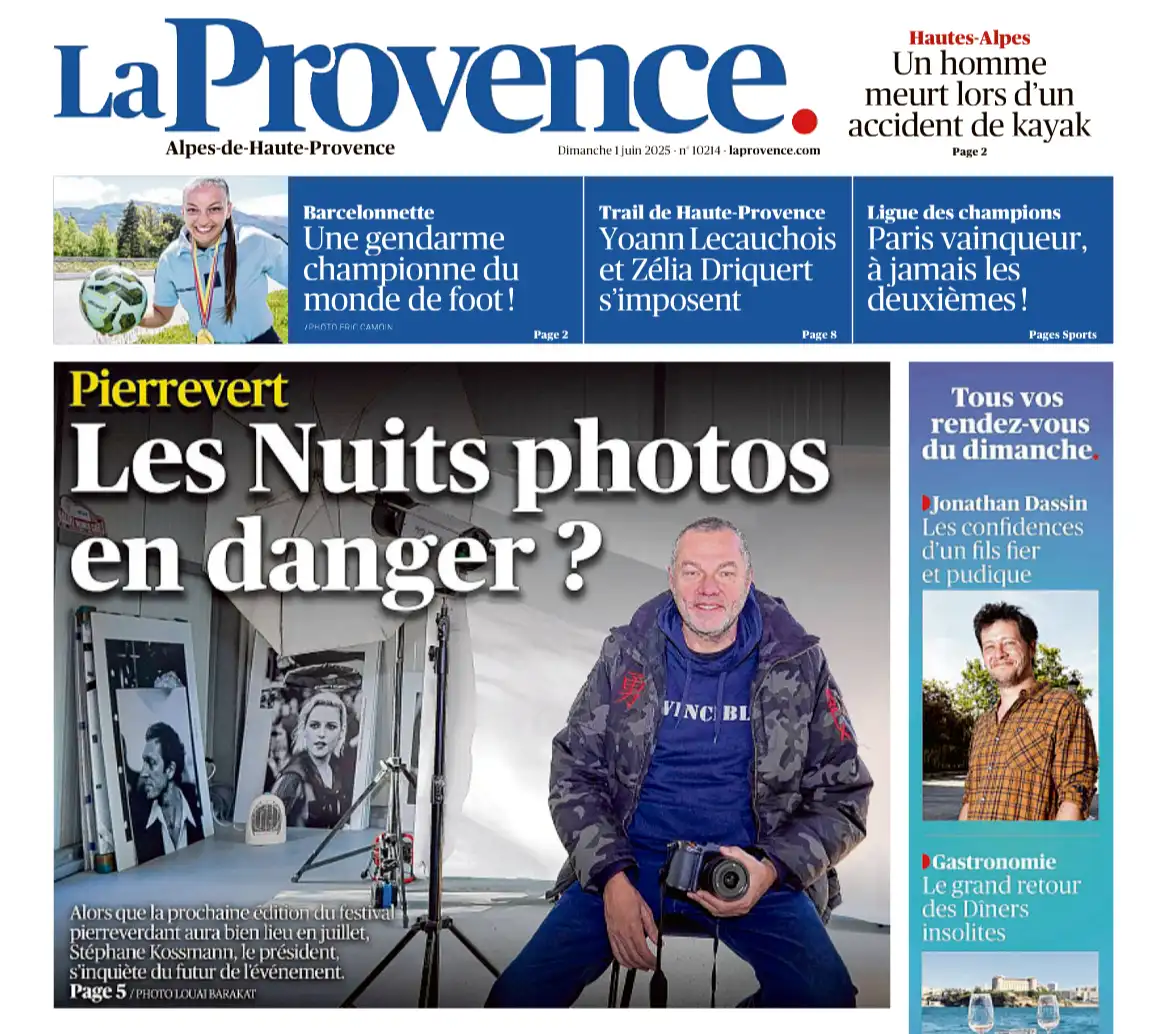 La Provence - 01 juin 2025 - Les Nuits photos en danger ?