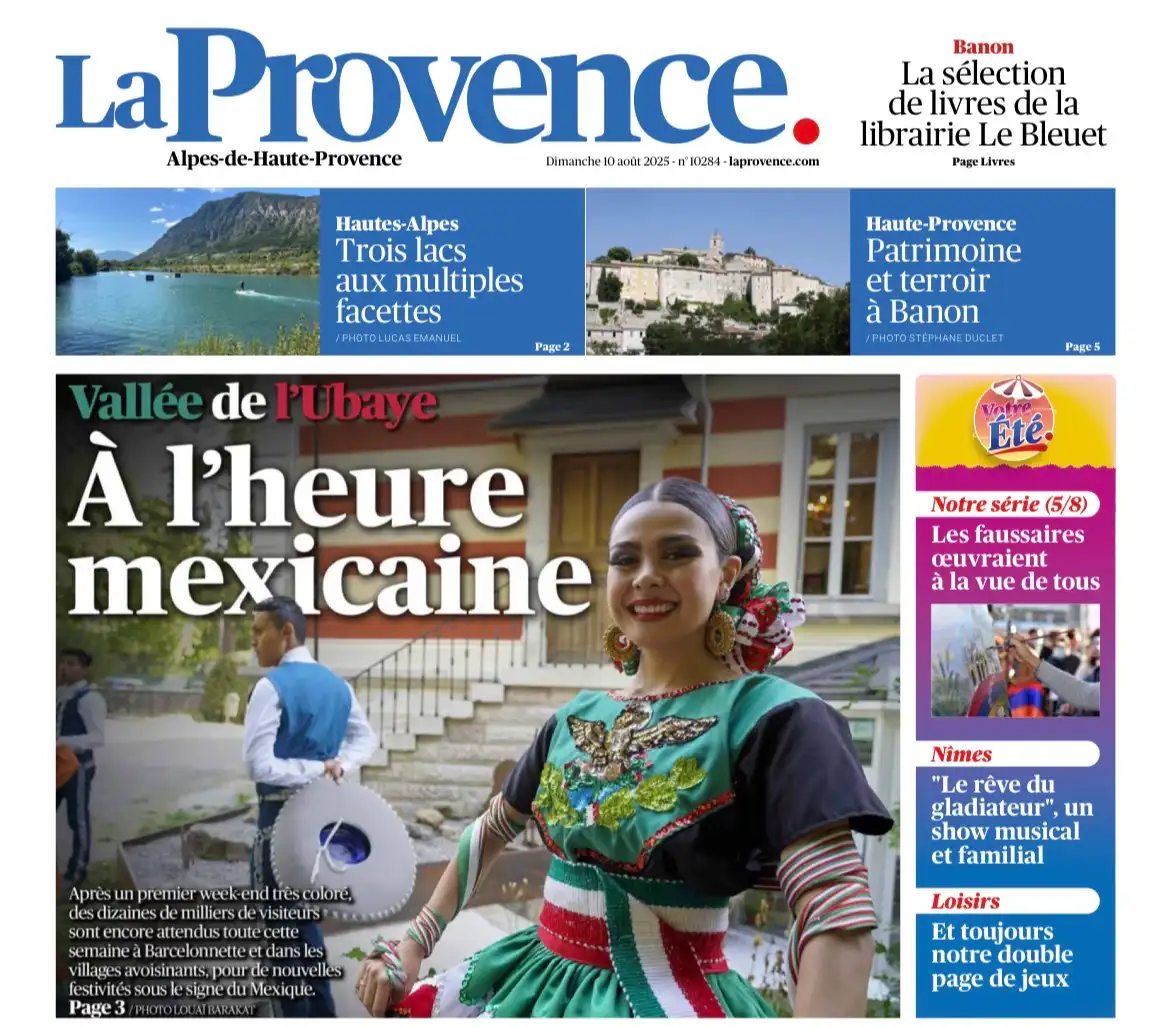 La Provence - 10 août 2025 - À l'heure mexicaine