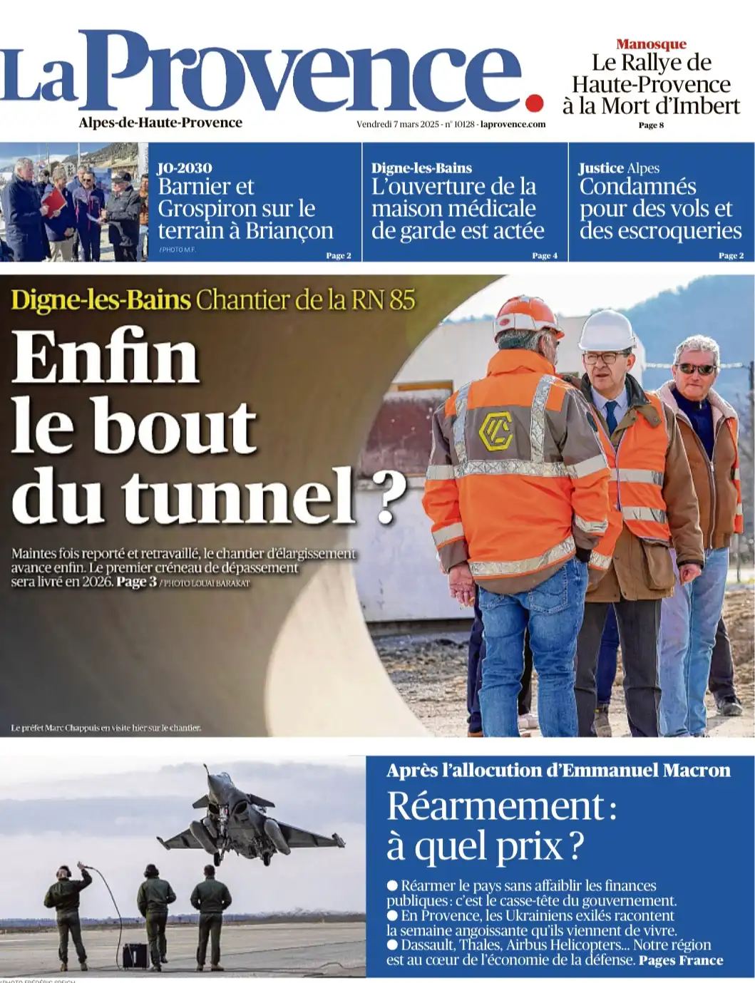 La Provence - 7 mars 2025 - Enfin le bout du tunnel ?