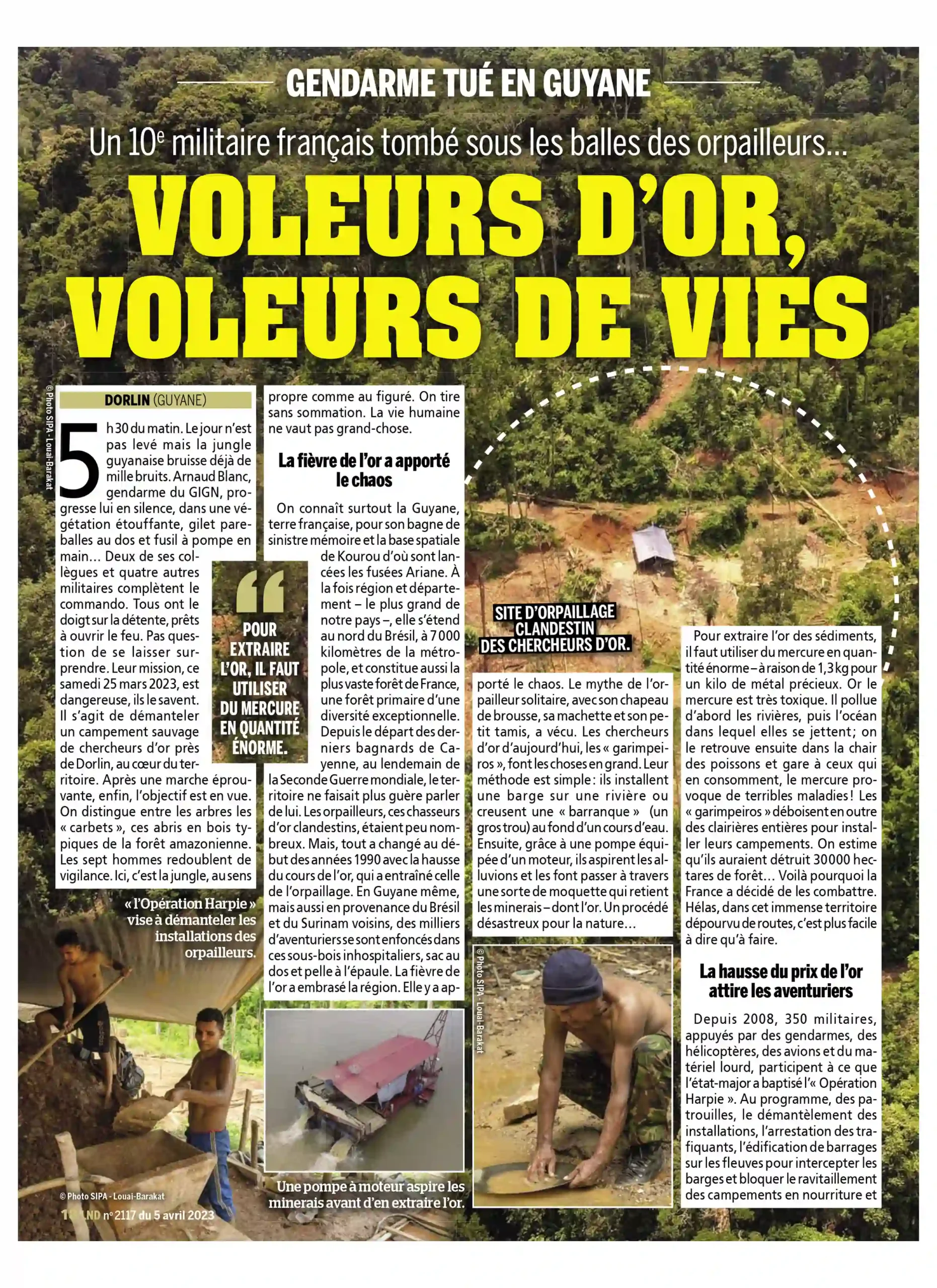 Le Nouveau Détective - 5 avril 2023 - Voleur d'or, voleur de vies