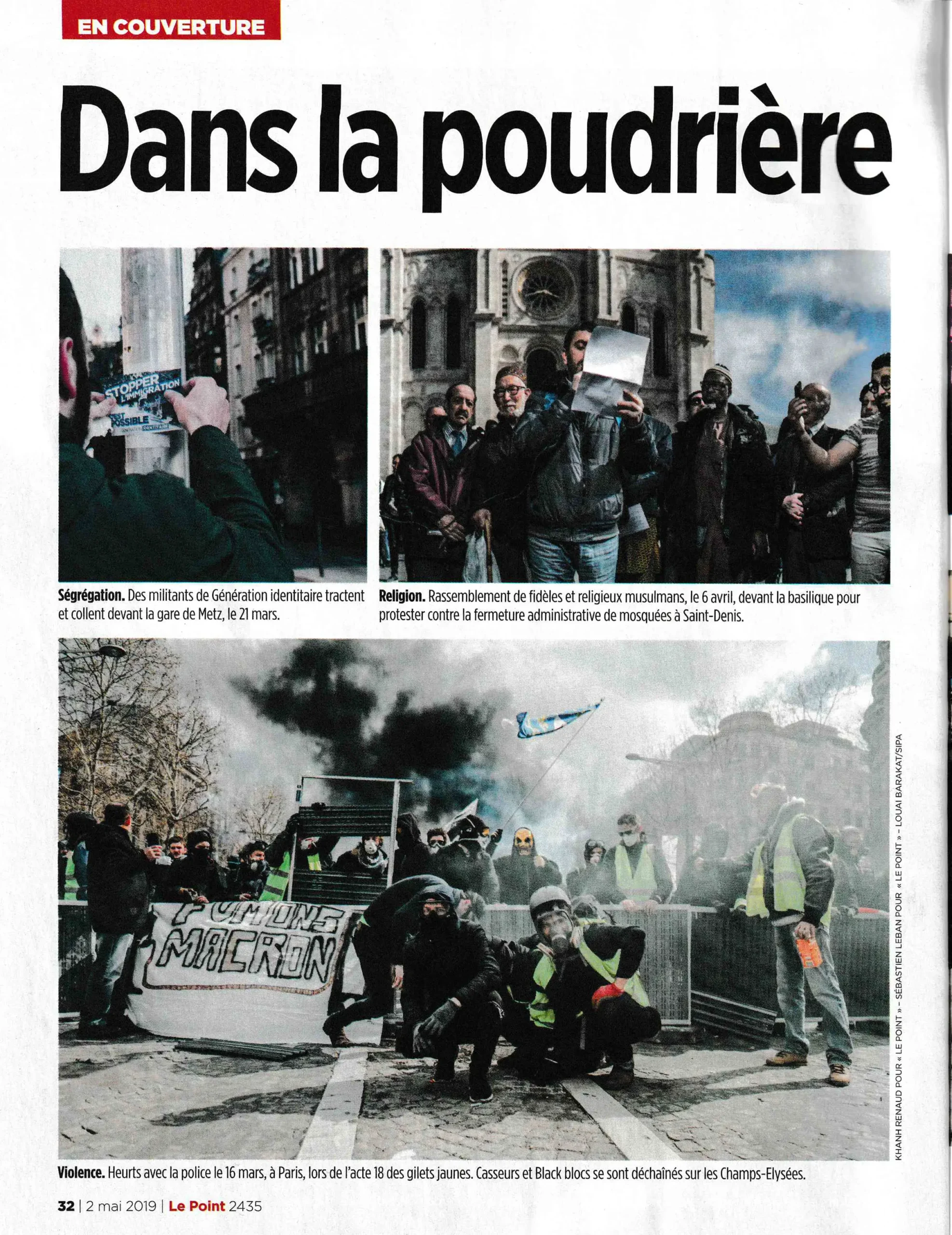 Le Point - 2 mai 2019 (2) - La poudrière