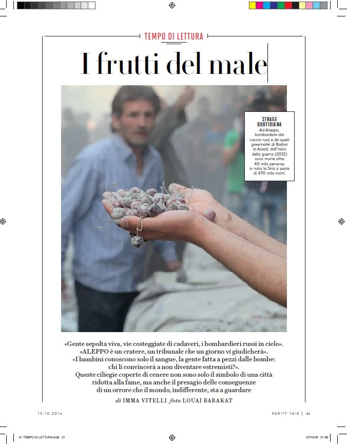 Tempo Di Lettura - 19 octobre 2016 - Les fruits du mal